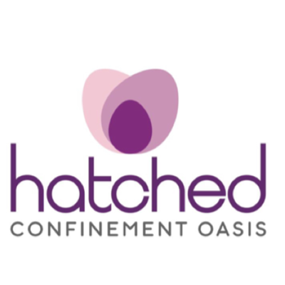 Hatched Confinement Oasis logo — confinement centre in Central, Singapore